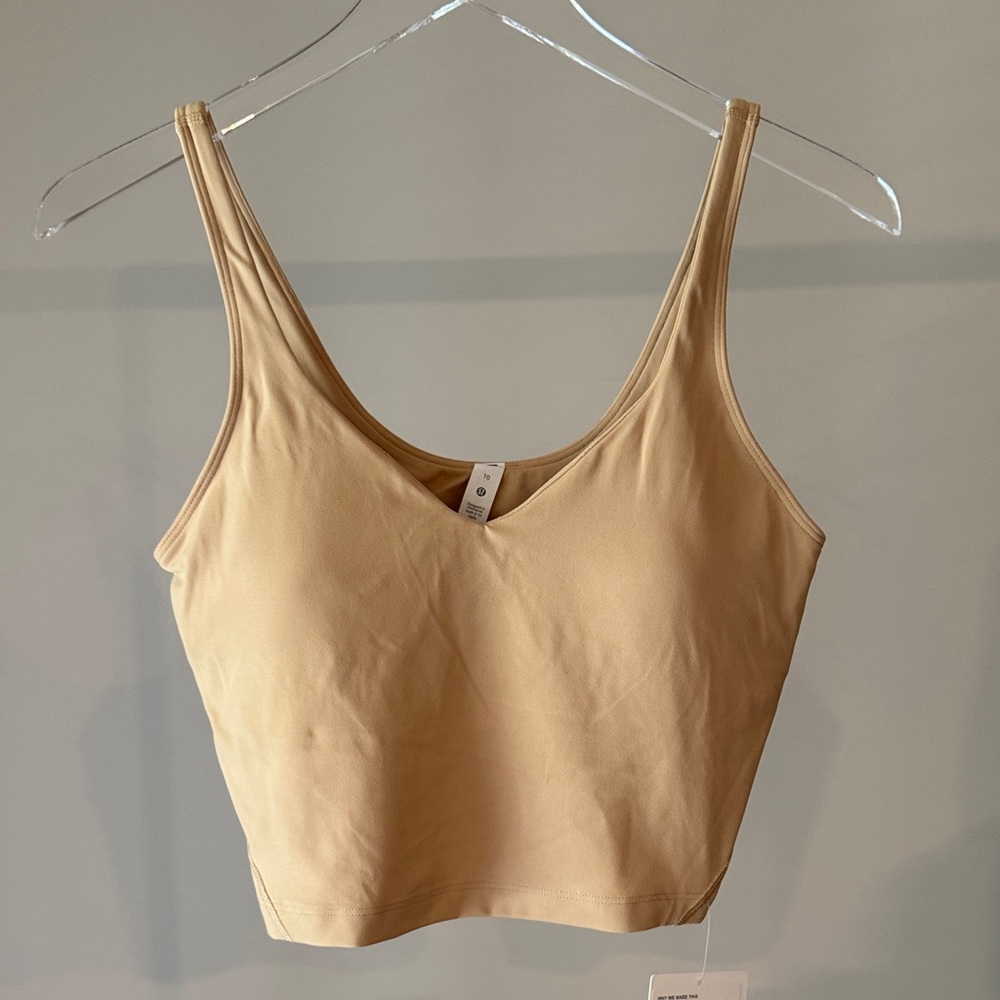 Lululemon Beige align Tank. Size 10.